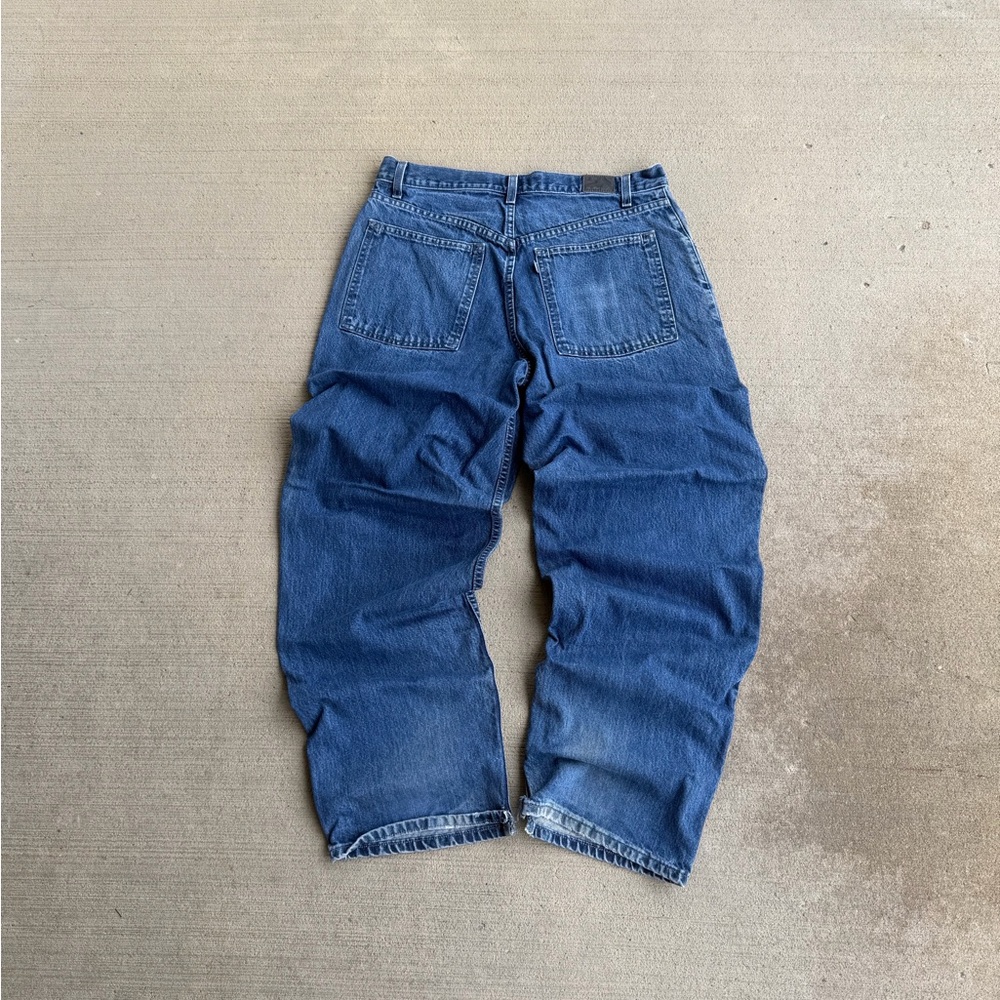 Vintage Levis Silvertab Jeans Mens 34x34 Baggy Fit Denim Skate Grunge 90s Y2K